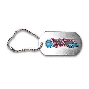 Dog Tag - 4-1/2" Ball Chain with Full Color Digital Imprinting 