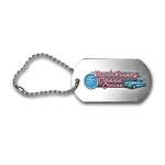 Promotional Travel & Lifestyle - Dog Tag - 4-1/2" Ball Chain with Full Color Digital Imprinting