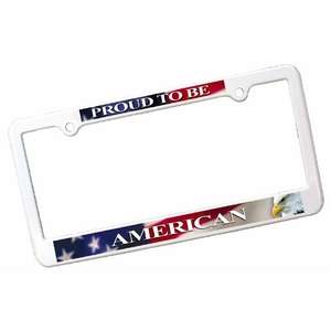 4-Hole License Plate Frame - Full Color Digital 