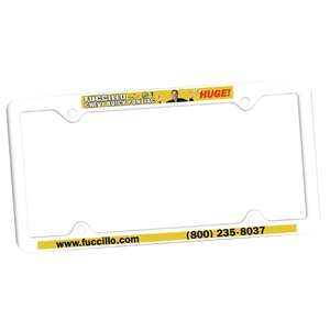 Custom Promotional Thin Panel License Plate Frame - Full Color Digital