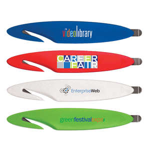 Custom Promotional Letter Opener/Staple Remover - Full Color Digital