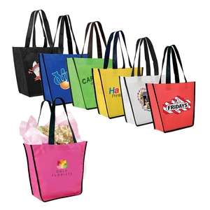 Custom Promotional Non-Woven FiestaTote Bag - Full Color Digital