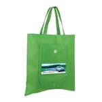 Customized Tote Bags - Non-Woven Fold 'n Go Tote Bag - Full Color Digital
