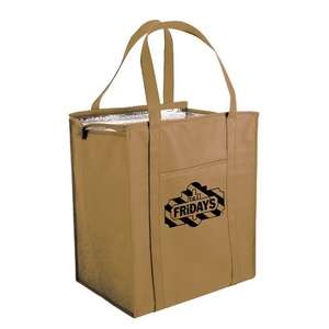 Non-Woven Large Insulated Bag - Full Color Digital