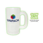 Business Drinkware - 14 oz. Nite-Glow Beer Stein - Full Color Digital, 1 Side