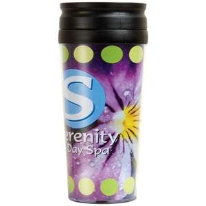 14 oz. Clear Acrylic Tumbler - Full Color Digital 