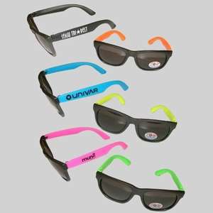 Custom Promotional Fashion Sunglasses - Neon Colors