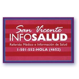 Custom Promotional Magnet-Rectangle 1" x 2", Indoor