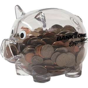 Custom Promotional Piggy Bank II