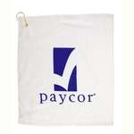 Promotional Towels - 15" X 18" Hemmed White Towel