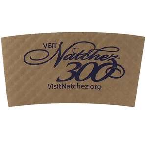 Custom Promotional Kraft Java Jacket Large - For 16-20 oz Cups