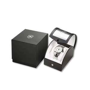 Custom Promotional Victorinox Swiss Army Small White Dial Bracelet Field Watch