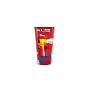 Custom Promotional Visstun Reusable 32 oz. Plastic Cup - White, Full Color Imprint