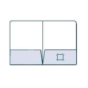 Super Saver Printed Two Pocket Folder - 2 Color