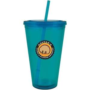Spirit Acrylic Tumbler with Straw - 24 oz.