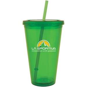 Spirit Acrylic Tumbler with Straw - 24 oz.