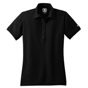 Ogio Jewel Polo for Women Black, Blacktop