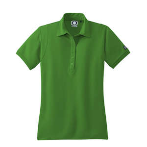 Ogio Jewel Polo for Women Green, Gridiron