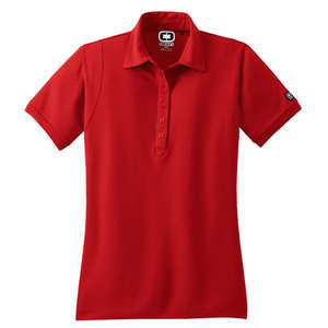 Ogio Jewel Polo for Women Red, Signal