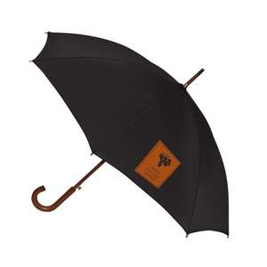 Traditional Wood Shaft Stick Umbrella 