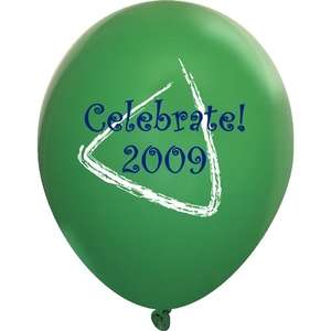 11" Standard  Balloon Green