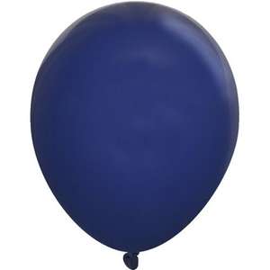 9" Fashion Opaque Balloon Blue, Navy