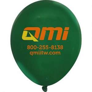 11" Crystal Latex Balloon Green, Forest