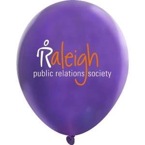 Custom Promotional 11" Metallic Latex Balloon