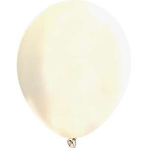 11" Pearl Latex Balloon White