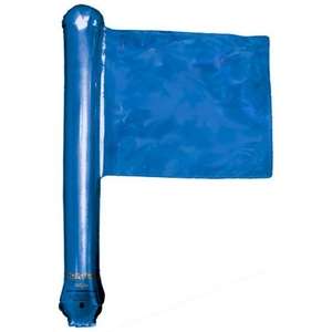 Foil Rally Flags Blue