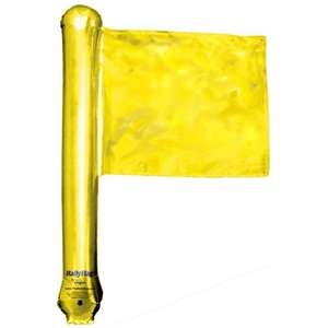 Foil Rally Flags Gold, Metallic