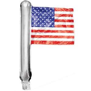 Foil Rally Flags Usa Flag Tricolor