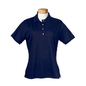 Jerzees Women's 5.6 oz. 50/50 Polo with Sportshield Blue, Navy