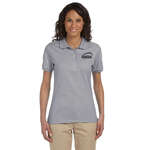 Customized Apparel - Jerzees Women's 5.6 oz. 50/50 Polo with Sportshield