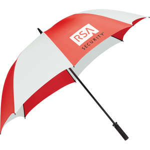 Stromberg 62" Tour Golf Umbrella Red/White