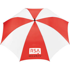 Stromberg 62" Tour Golf Umbrella Red/White