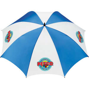 Stromberg 62" Tour Golf Umbrella Blue, Royal/White