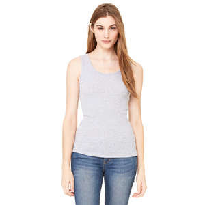 Custom Promotional Bella Women's 2X1 Rib Tank - Colors