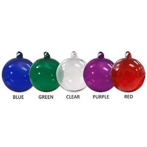 Hand Blown Glass Ornament 