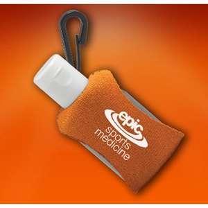 Custom Promotional Generic Hand Sanitizer in Sleeve with Clip