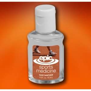 Custom Label Hand Sanitizer Gel - 0.5 oz. 