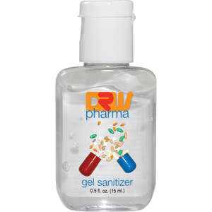 Custom Promotional Custom Label Hand Sanitizer Gel - 0.5 oz.