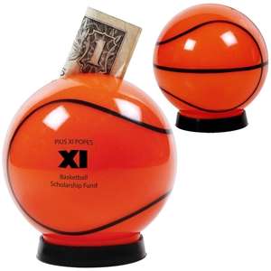 Custom Promotional Basketball Bank