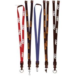 Custom Promotional 5/8" Breakaway Silk Screen Lanyard