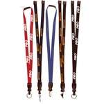 Customized Break Away Split Ring - 5/8" Breakaway Silk Screen Lanyard