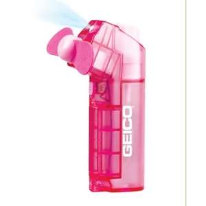 Hand-Held Spray Fan Pink/Pink