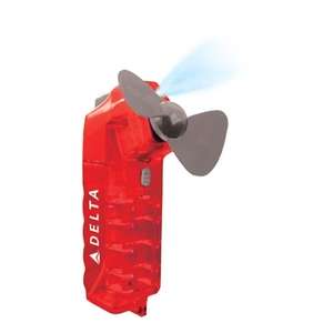 Hand-Held Spray Fan Red/Gray