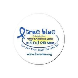 Custom Promotional Round Magnet - 3-1/2", Indoor