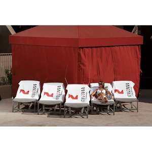 Custom Promotional Value Line Standard Weight Beach Towel - White