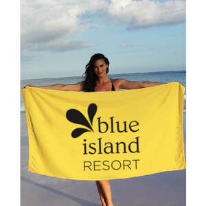 Custom Promotional Signature Superior Weight Beach Towel - Colors